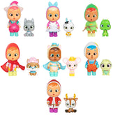 Mini Papusa Cry Babies  Storyland Magic Tears  in casuta roz 82533R